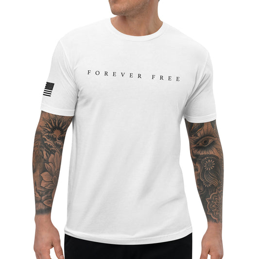 Forever Free Script Shirt (light)