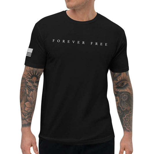 Forever Free Script Shirt (Dark)