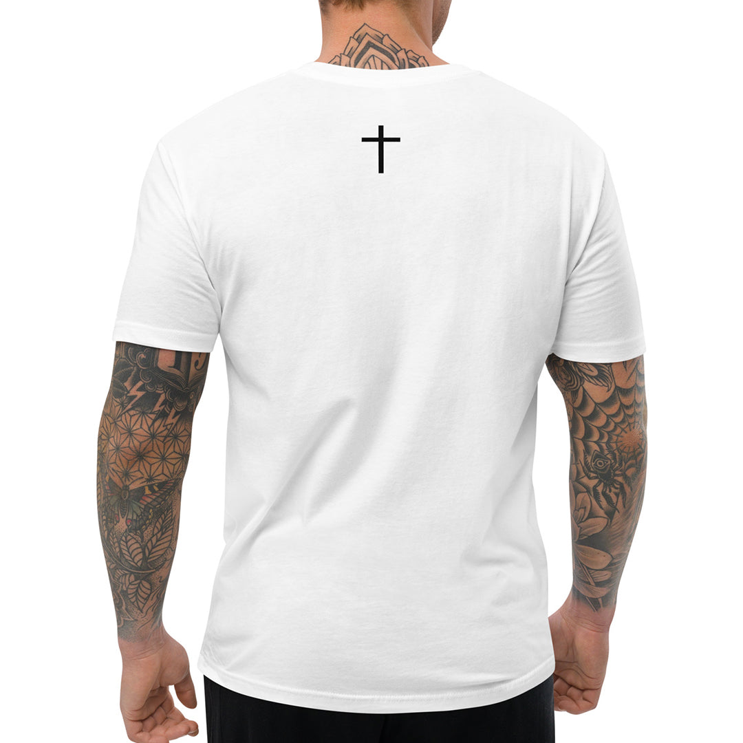 SURRENDER Mens T-Shirt (White)