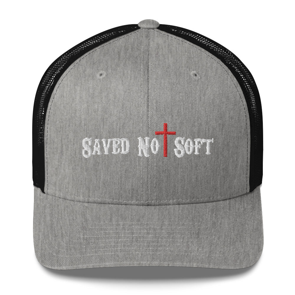 Saved Not Soft Trucker Cap